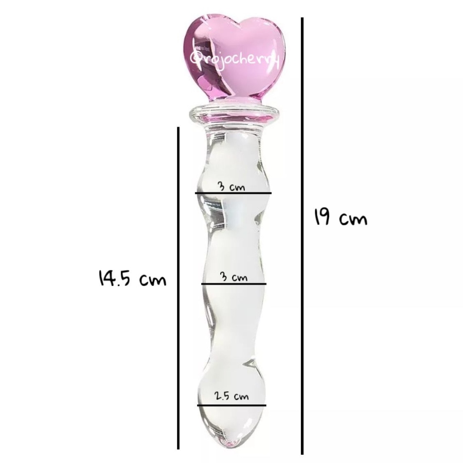 Dildo Cristal Sailor Heart